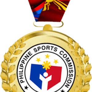 Award Medal With Ribbon Olympic Style 1