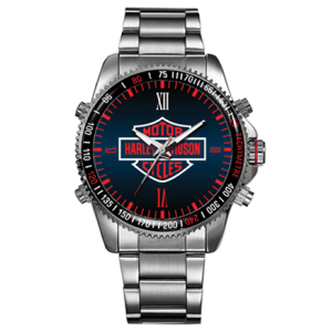 Company Logo Watch Sporty Silver Chrome