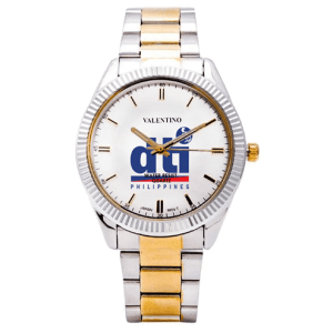 Company Logo Watch Two Tone