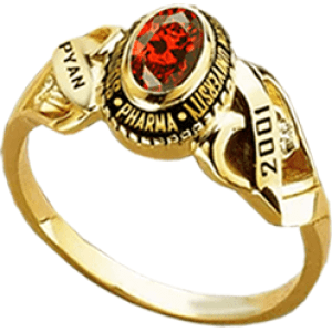 Ladies Birthstone Class Ring