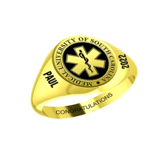 Customized Oval Medical Ring